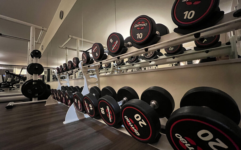 Fitnessstudio Oldenburg LADY Fitness Freihantelbereich